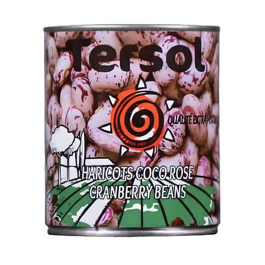 Conserve de haricots cocos roses TERSOL - Nutrition durable | Qualité naturelle, idéale pour l'épicerie salée et les recettes maison.