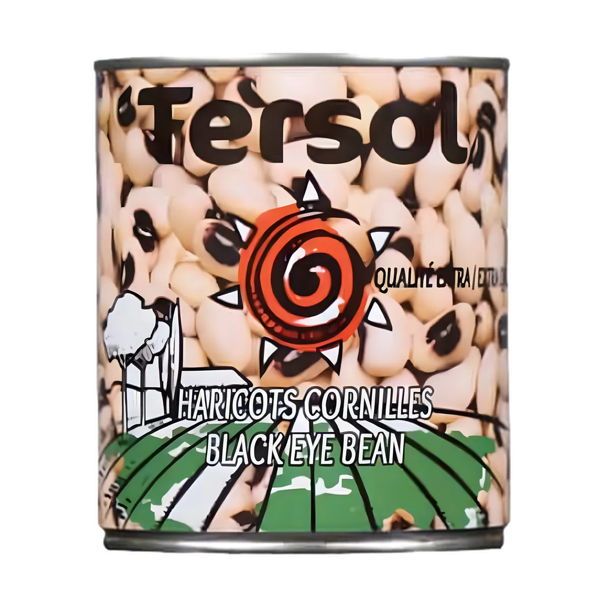 Conserve de Haricots Cornilles TERSOL - Savoureux haricots à texture tendre, idéale pour plats chauds ou froids. Épicerie salée de qualité.