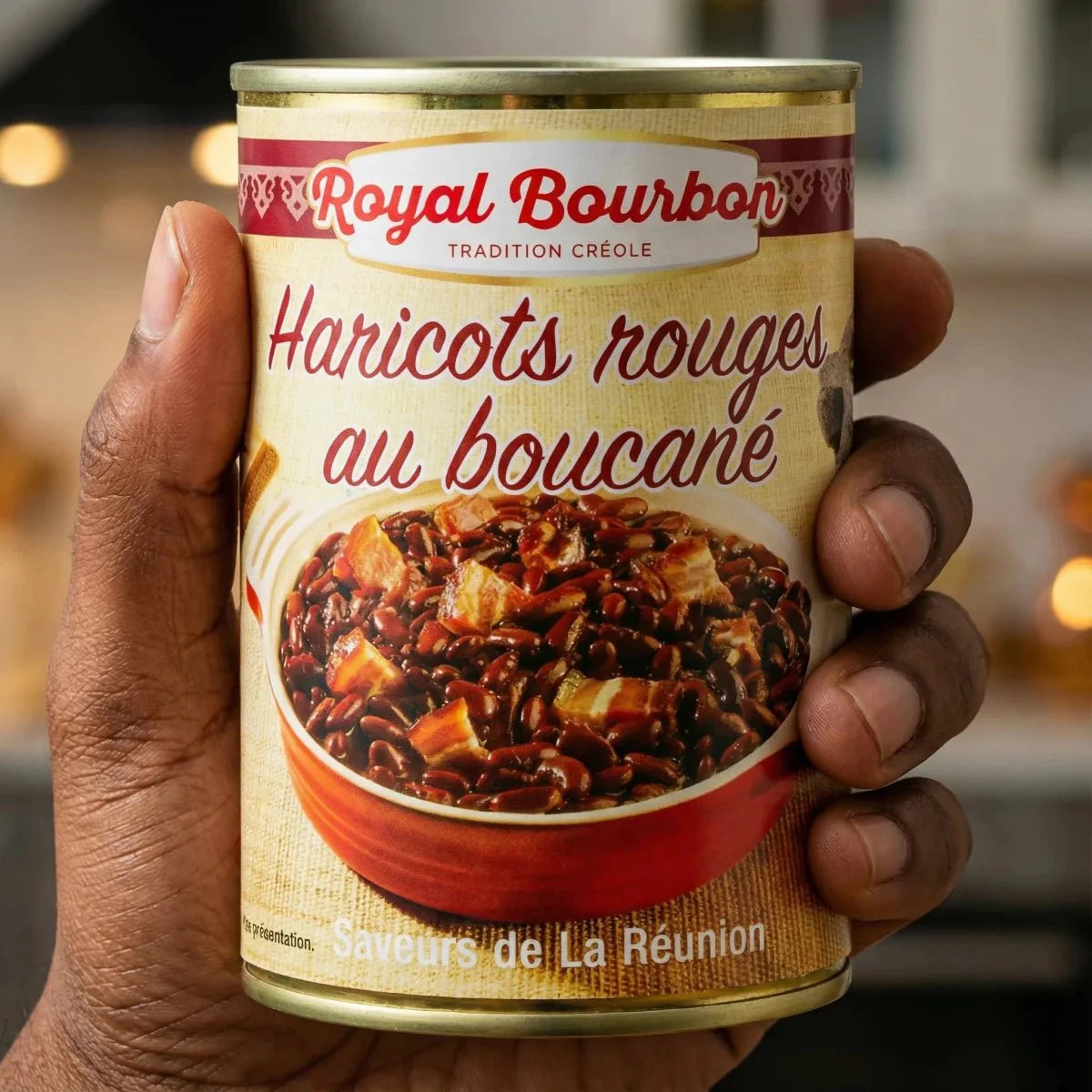 Haricots rouges au boucané par Royal Bourbon.