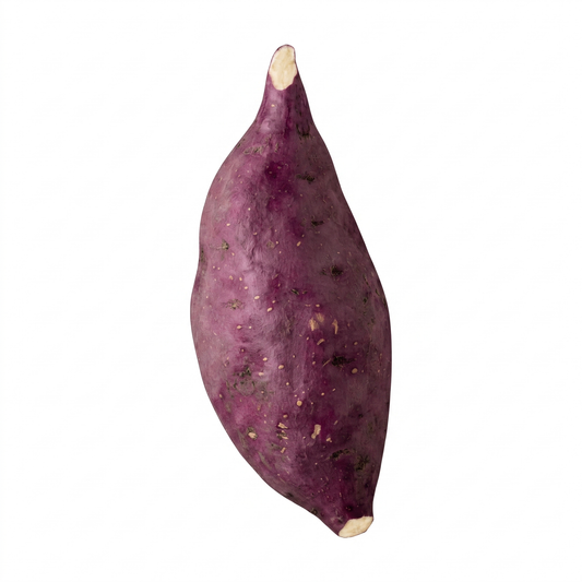 Patate douce à peau violette et chair blanche - 1kg.