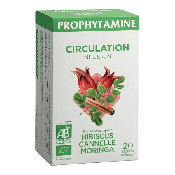 Infusion Circulation BIO PROPHYTAMINE - vue alternative packaging | Épicerie africaine NKOSI