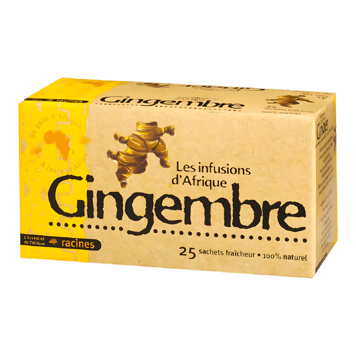 Infusion d'Afrique gingembre RACINES