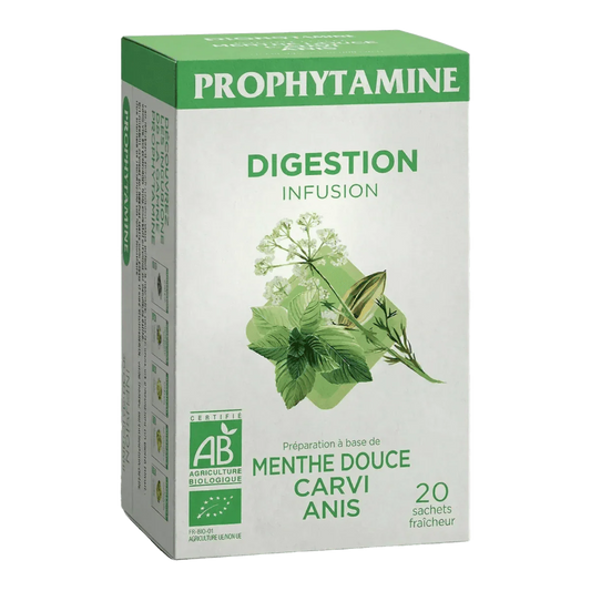 BIO PROPHYTAMINE infusiedoos Spijsvertering, smaken zachte munt, karwij en anijs.