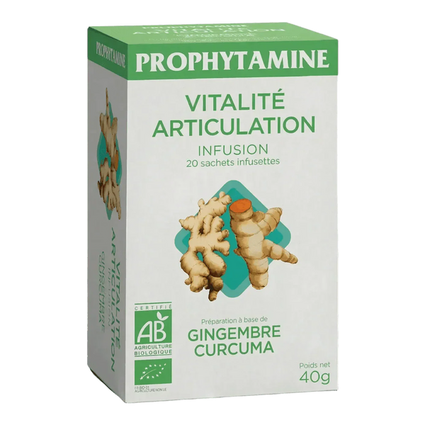 Infusion Vitalité Articulation BIO PROPHYTAMINE - vue alternative packaging | Épicerie africaine NKOSI