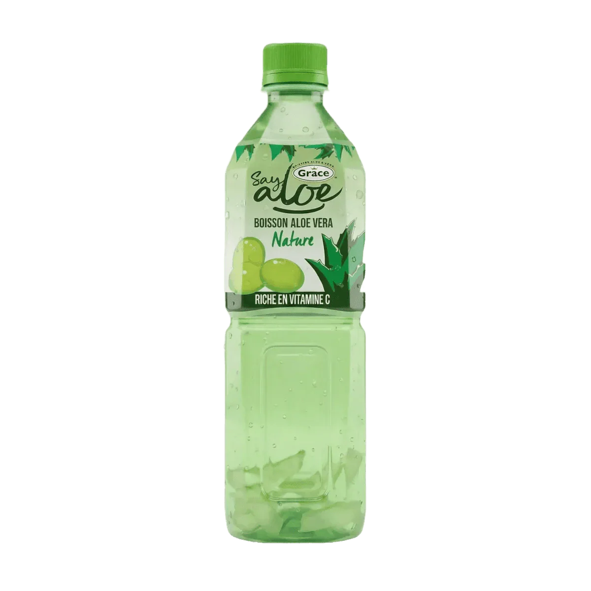 Bouteille de jus Aloe vera GRACE grand format (1L).