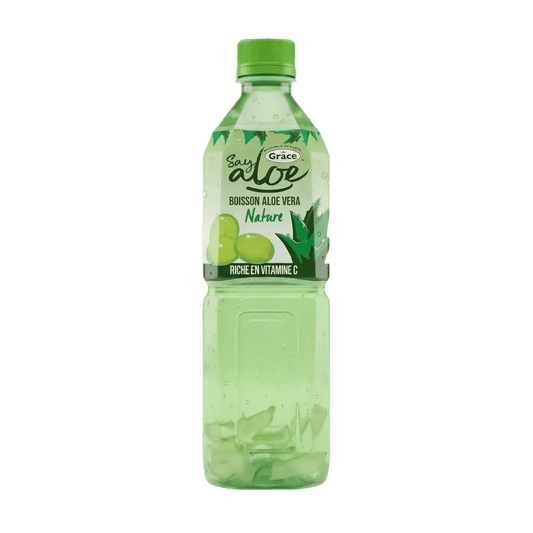 Bouteille de jus Aloe vera GRACE grand format (1L).