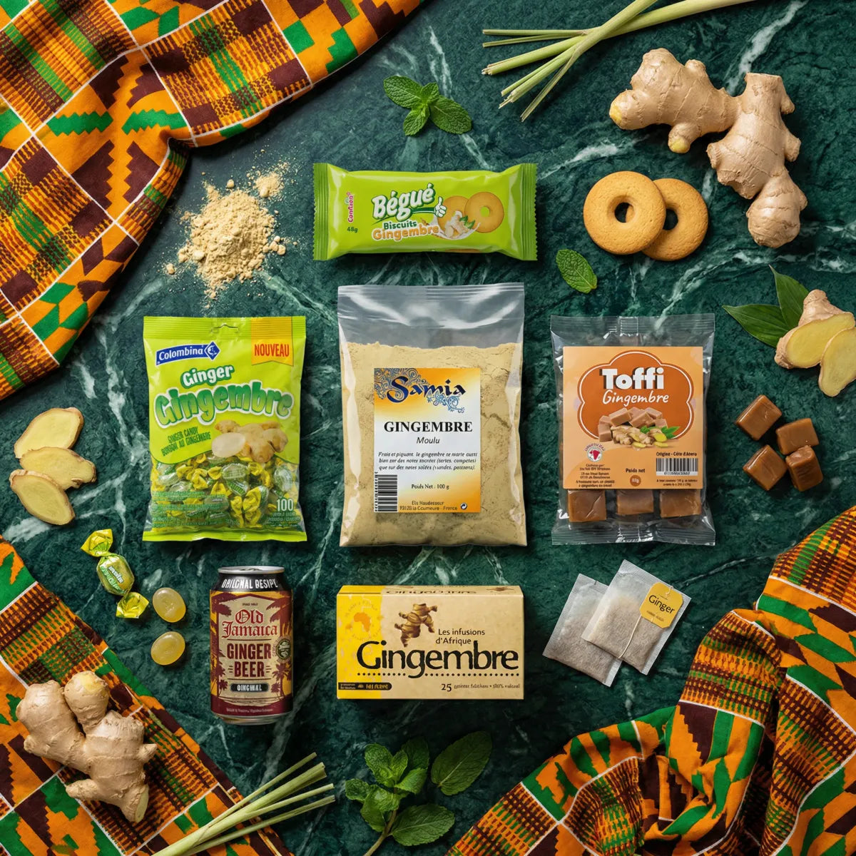 Kit Découverte Gingembre Africain & Caribéen - 6 Produits Épices & ...
