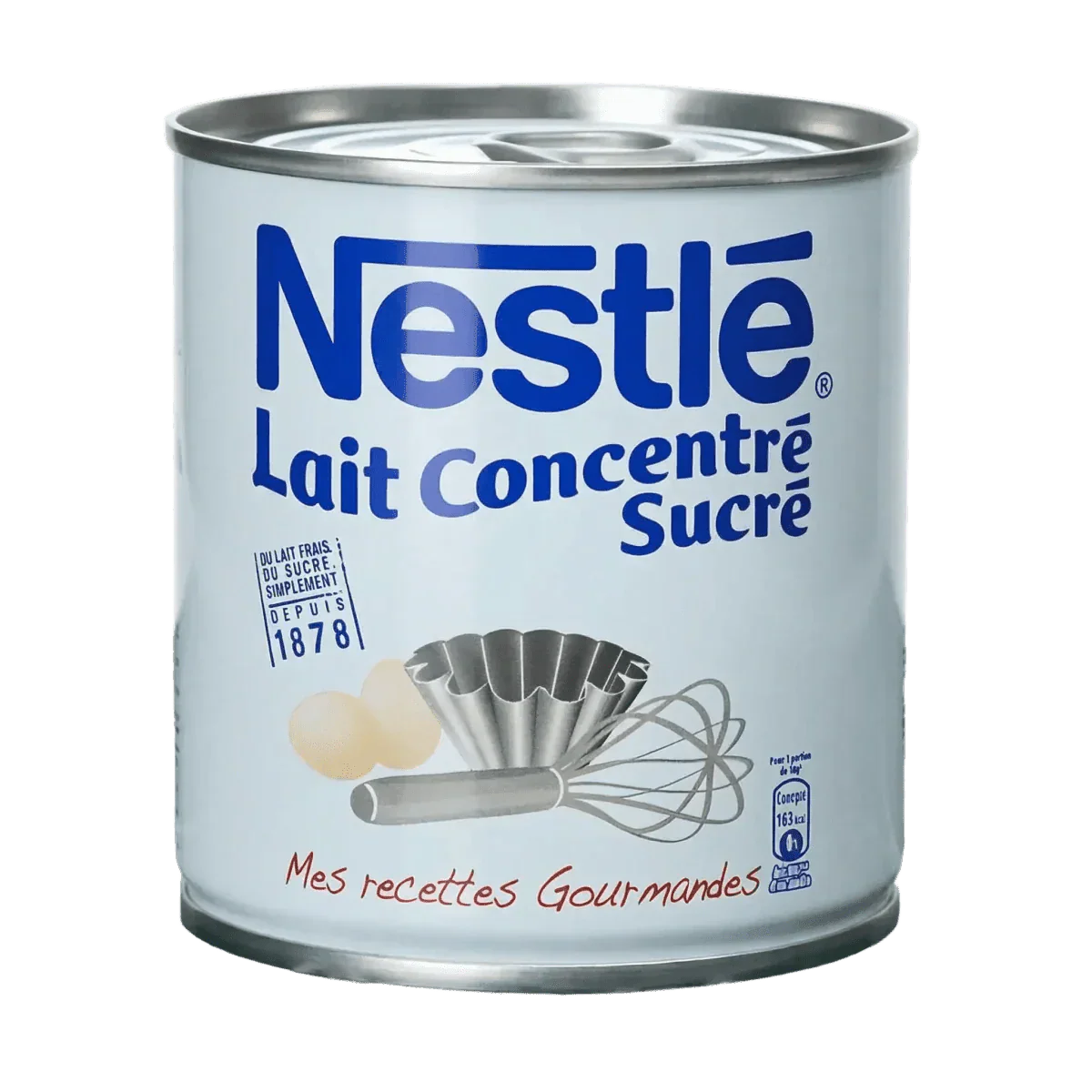 Lait concentré sucré NESTLÉ - vue alternative packaging | Épicerie africaine NKOSI