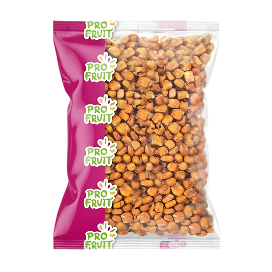 Maïs grillés salés PROFRUIT - Maïs Grillé Salé | Croquant en sachet transparent avec logo PROFRUIT, collation croquante idéale en snack.