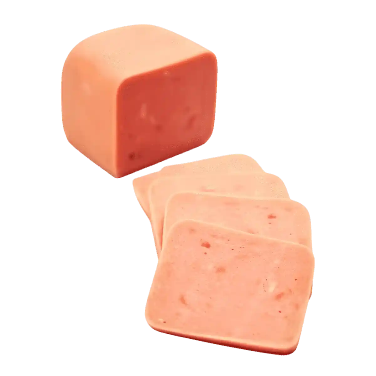 Tranches de mortadelle poulet EXETER à texture moelleuse et goût délicat, parfaites pour sandwichs ou plateaux de charcuterie.