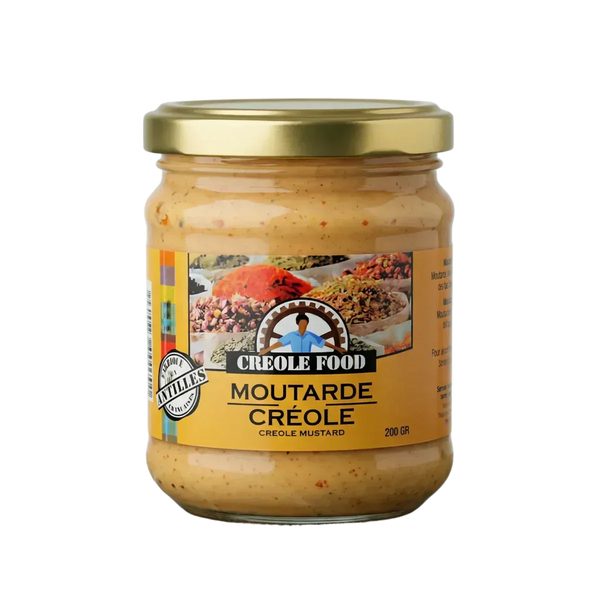 Moutarde créole CREOLE FOOD - vue alternative packaging | Épicerie africaine et caribéenne NKOSI