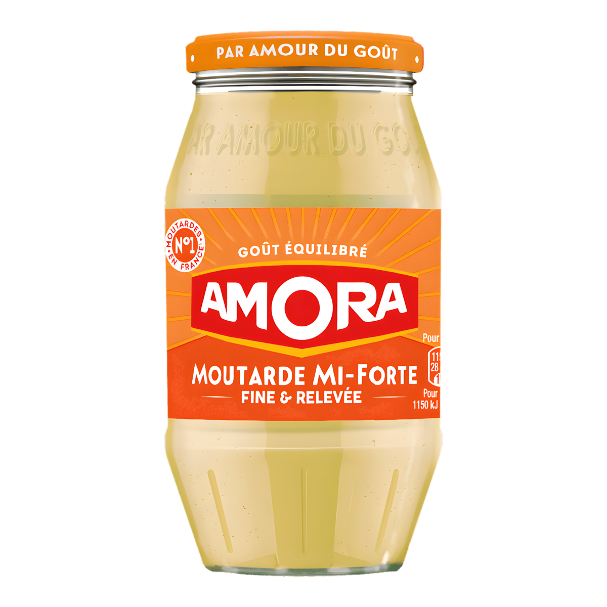 Moutarde mi-forte AMORA