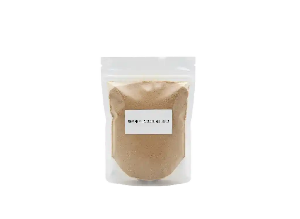 Nep Nep Poudre | Épice Africaine 100% Naturelle - NKOSI dans un sachet refermable transparent, parfait pour l'épicerie salée.