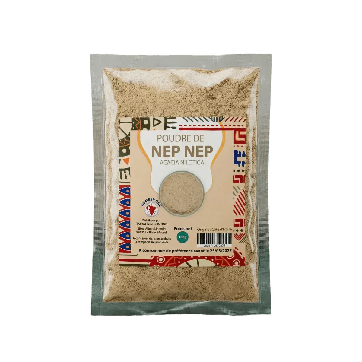 Nep Nep en poudre - vue alternative packaging | Épicerie africaine - Cameroun NKOSI
