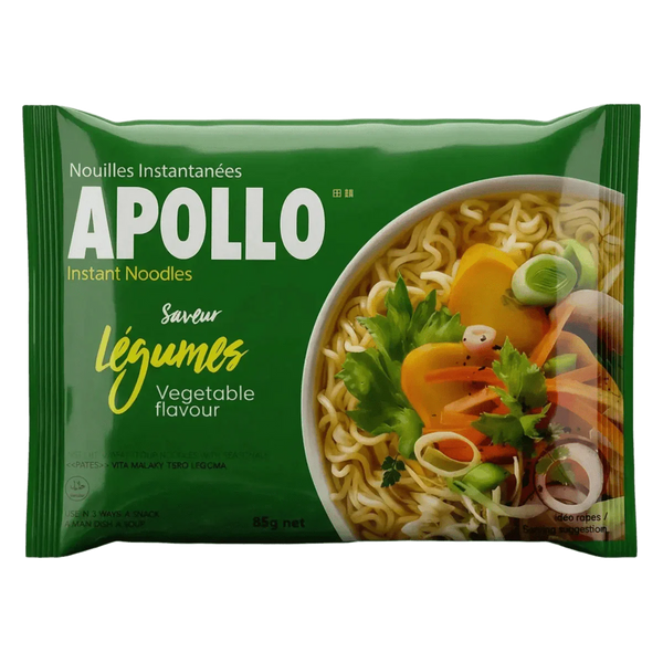 Paket APOLLO Instantnudeln Gemüsegeschmack.