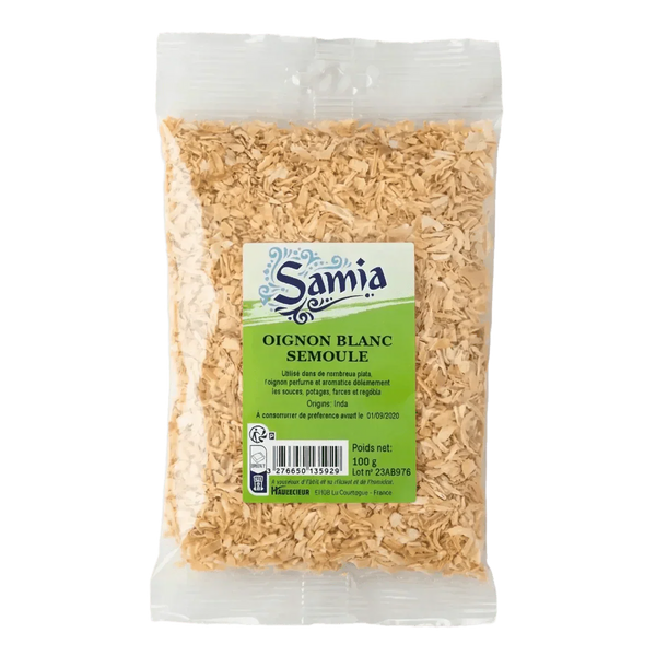 White Onion Semolina SAMIA — ingredients and texture view | African grocery NKOSI