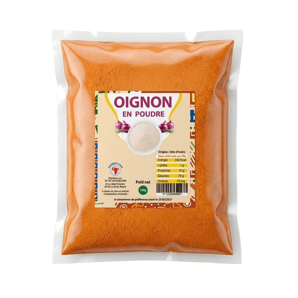 Oignon Afrique en poudre NUMBER ONE