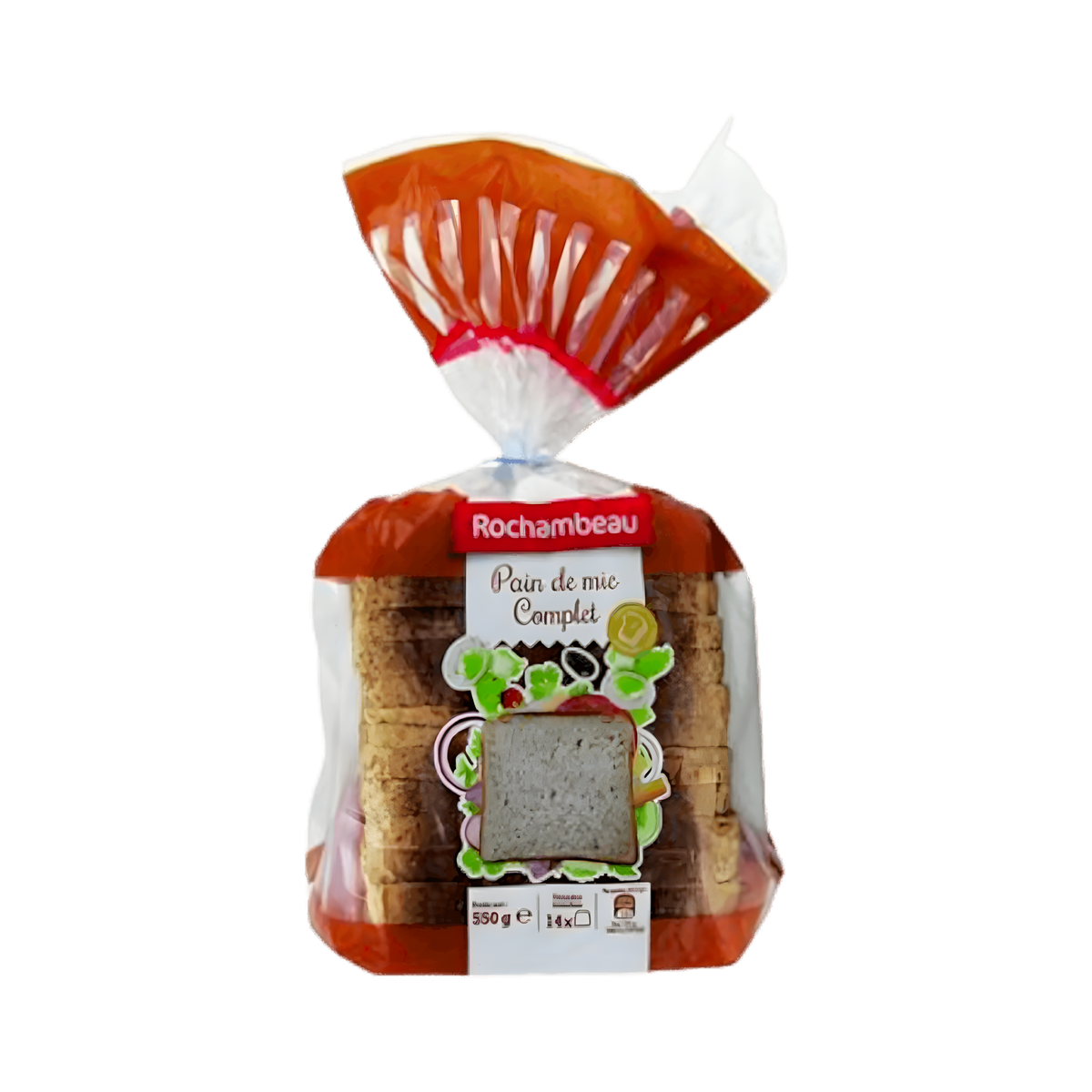 Pain de mie 100% complet ROCHAMBEAU