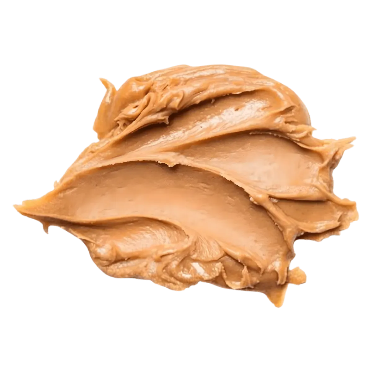 Texture lisse et crémeuse de la pâte d'arachide BONMAFE - Crème riche idéale pour tartines ou sauces, produit d'épicerie sucrée.