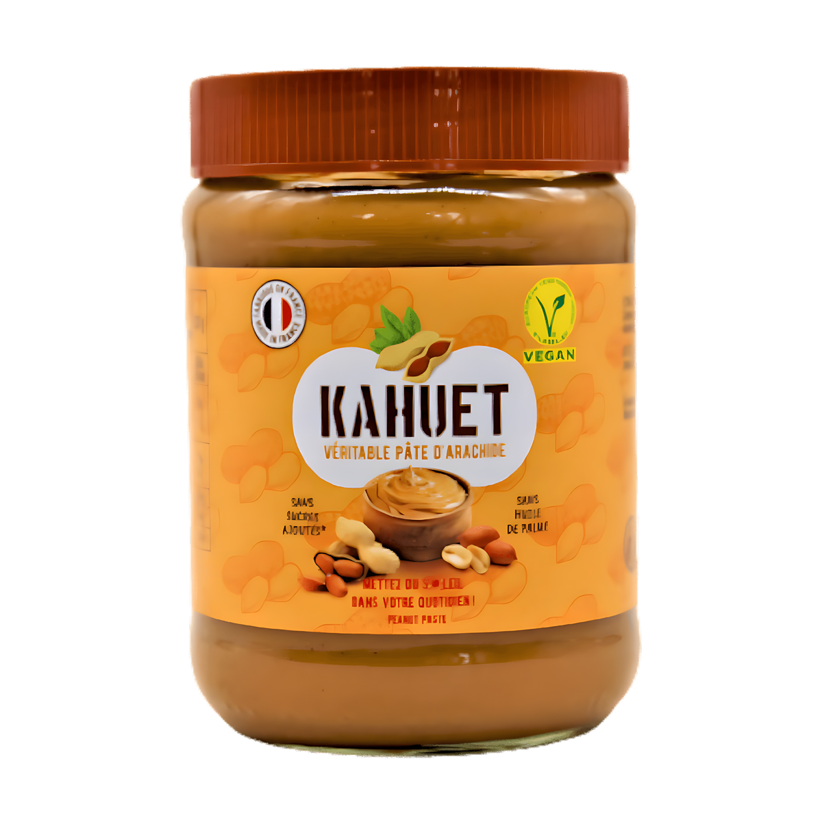 Pâte d'arachide Vegan KAHUET