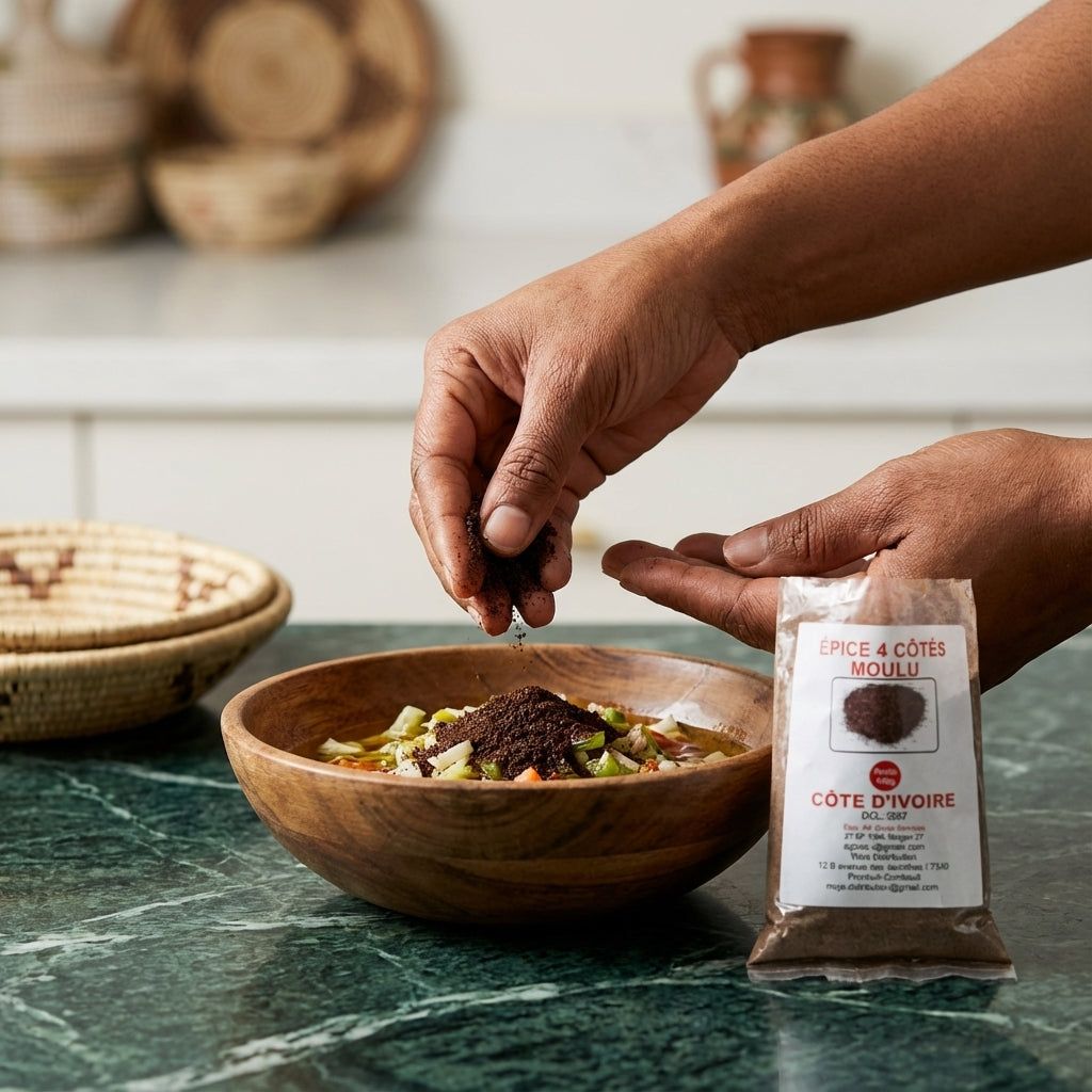 Épice Quatre Côtés Moulue