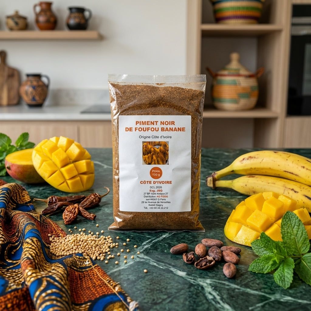 Piment Noir pour Foutou Banane