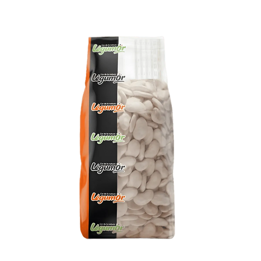 Pois du Cap LEGUMOR en sachet transparent, légume sec naturel de l'épicerie salée NKOSI, riche en fibres et protéines.