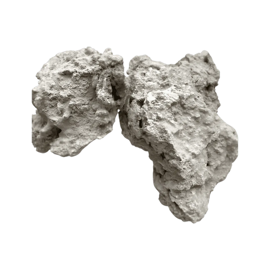 Deux morceaux de potasse brute, poudre alcaline pour cuisson et pâtisserie, idéale pour plats spécifiques - Potasse - ÉPICERIE SALÉE - NKOSI.