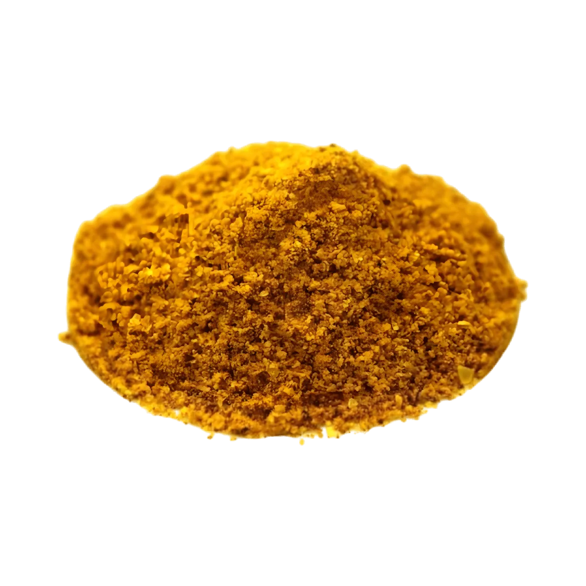 Poudre de colombo CHALEUR CREOLE, mélange d'épices jaune doré, idéal pour cuisine créole et plats exotiques savoureux.