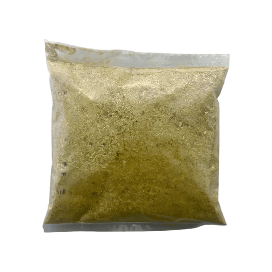 Sachet hermétique de poudre de gombo frais / Gbamougou, texture fine et homogène pour cuisine africaine. Épicerie salée - NKOSI.