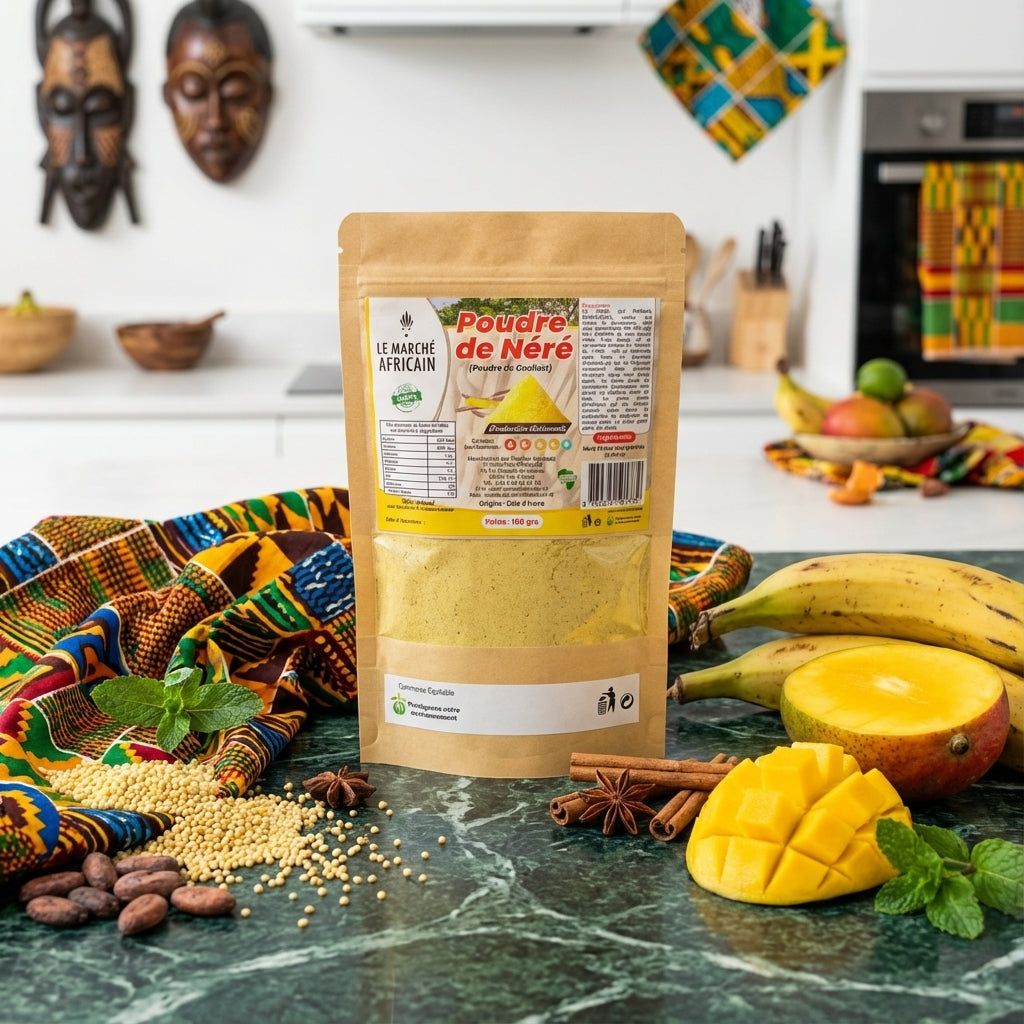 Poudre de Néré LE MARCHÉ AFRICAIN