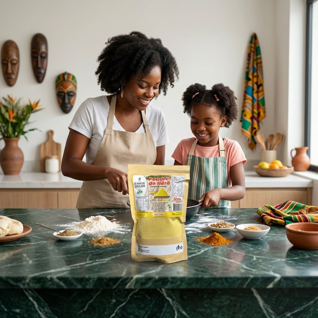 Poudre de Néré LE MARCHÉ AFRICAIN