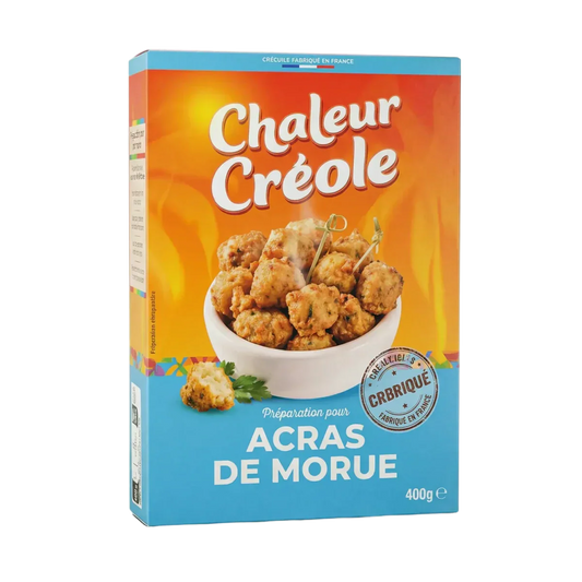 CHAUDEUR CRÉOLE doos met mix voor kabeljauwacras.