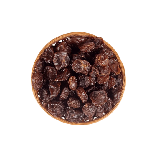 Bol rempli de raisins bruns PROFRUIT moelleux et sucrés, parfaits pour une collation saine - FRUITS / LÉGUME / PLANTE SEC - NKOSI.