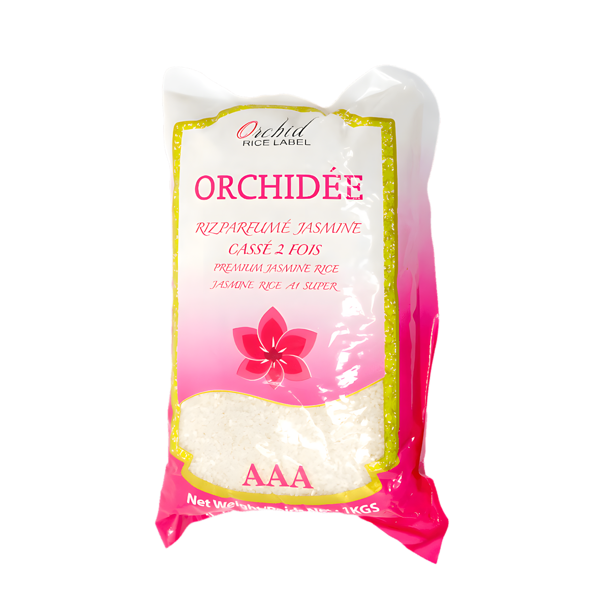 Riz parfumé casé 2 fois ORCHIDÉE