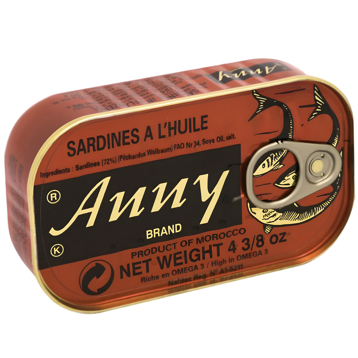 Sardines à l'huile ANNY