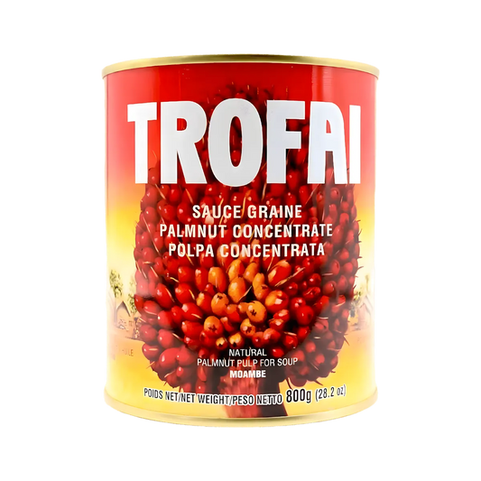 Sauce graine TROFAI - Saveurs Ouest-Africaines, concentré de pulpe de palme 800g pour cuisine africaine, catégorie Épicerie salée.