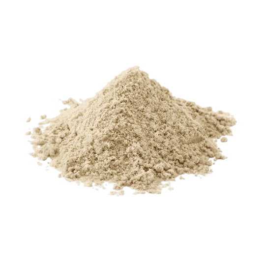Monticule de semoule de blé complète RENARD, texture fine et couleur beige, ingrédient sain pour cuisine maison - ÉPICERIE SALÉE - NKOSI.