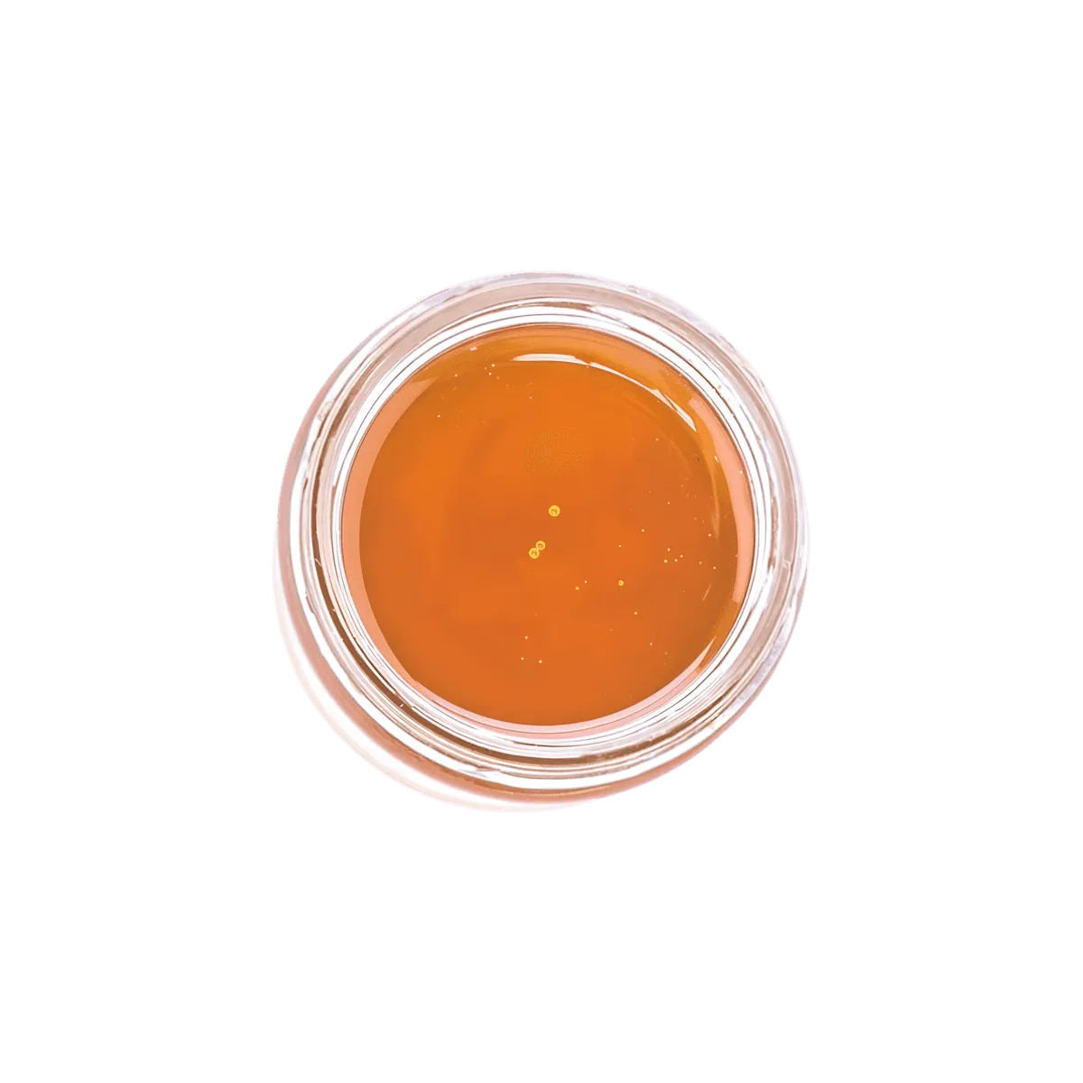 Vue du dessus du sirop de canne DORMOY, texture fluide et couleur ambrée, parfait pour sucrer boissons et plats - BOISSON - NKOSI.