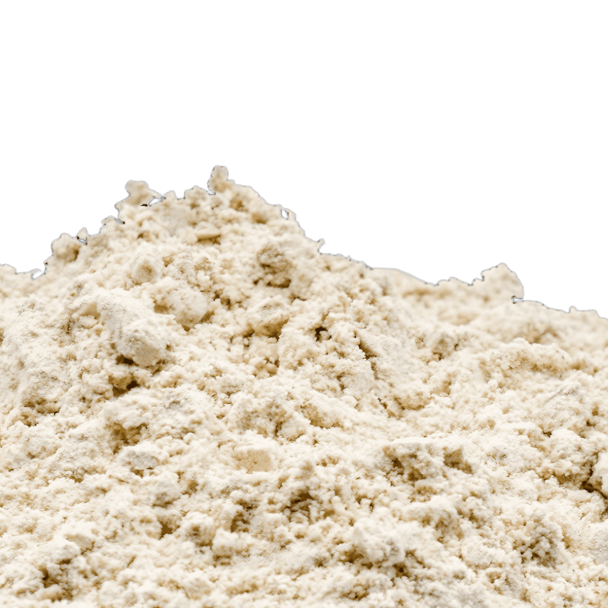 Farine Soungouf TANTIE en gros plan, texture fine et couleur claire, idéale pour la cuisine africaine authentique - ÉPICERIE SALÉE - NKOSI.