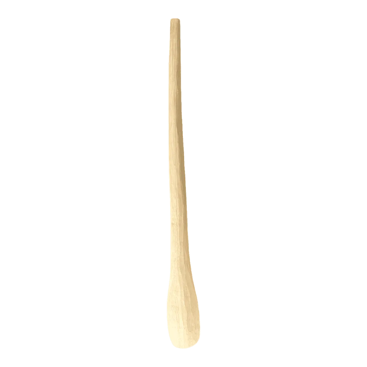 Spatule artisanale africaine (grande) en bois naturel, idéale pour mélanger et servir dans la cuisine. ACCESSOIRES durables signés NKOSI.