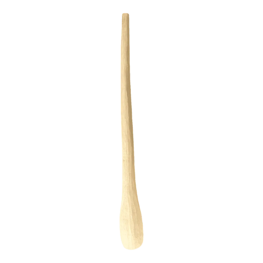 Spatule artisanale africaine (grande) en bois naturel, idéale pour mélanger et servir dans la cuisine. ACCESSOIRES durables signés NKOSI.