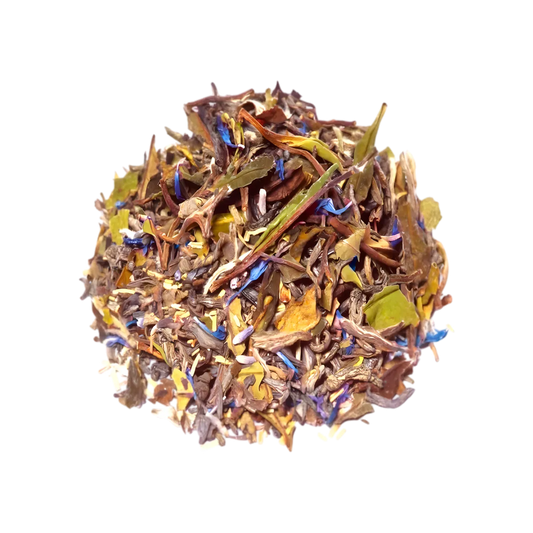Mélange de feuilles de Thé 3 Pavillons BOIS CHERI, infusion délicate aux arômes subtils, riche en antioxydants naturels.