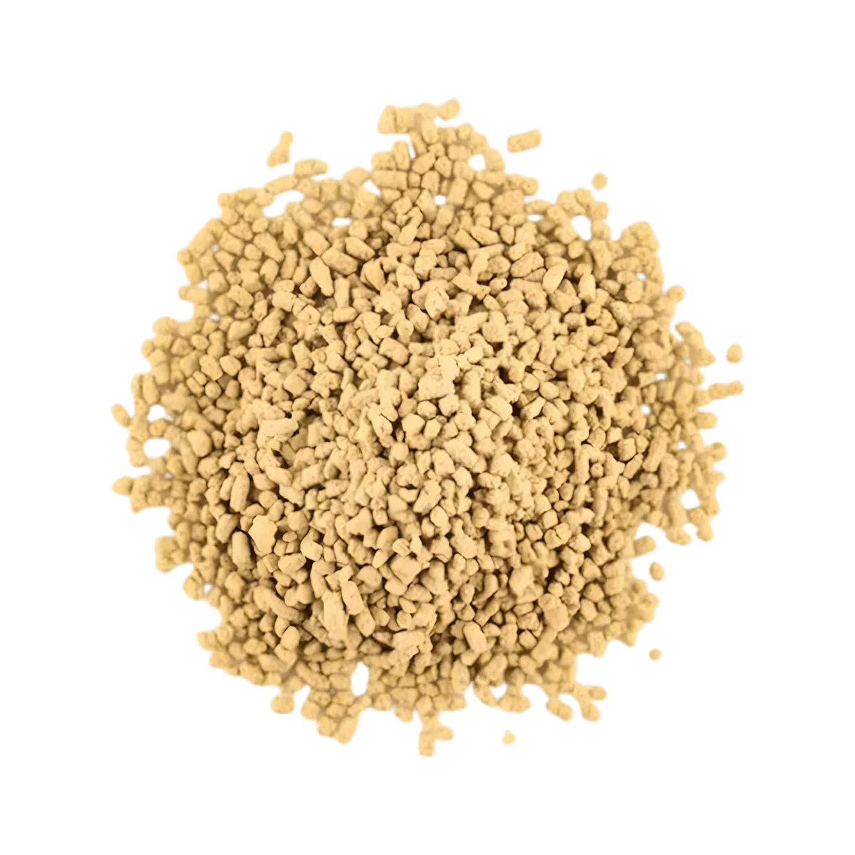 Granules de thé au gingembre STARLING en gros plan, texture instantanée pour infusion rapide. Parfait pour boissons chaudes ou froides.