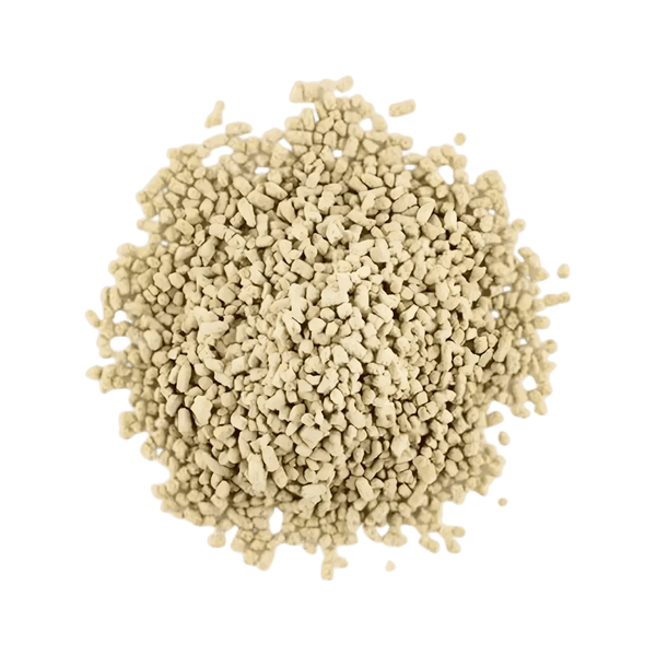 Starling ginger tea, in beige granules.