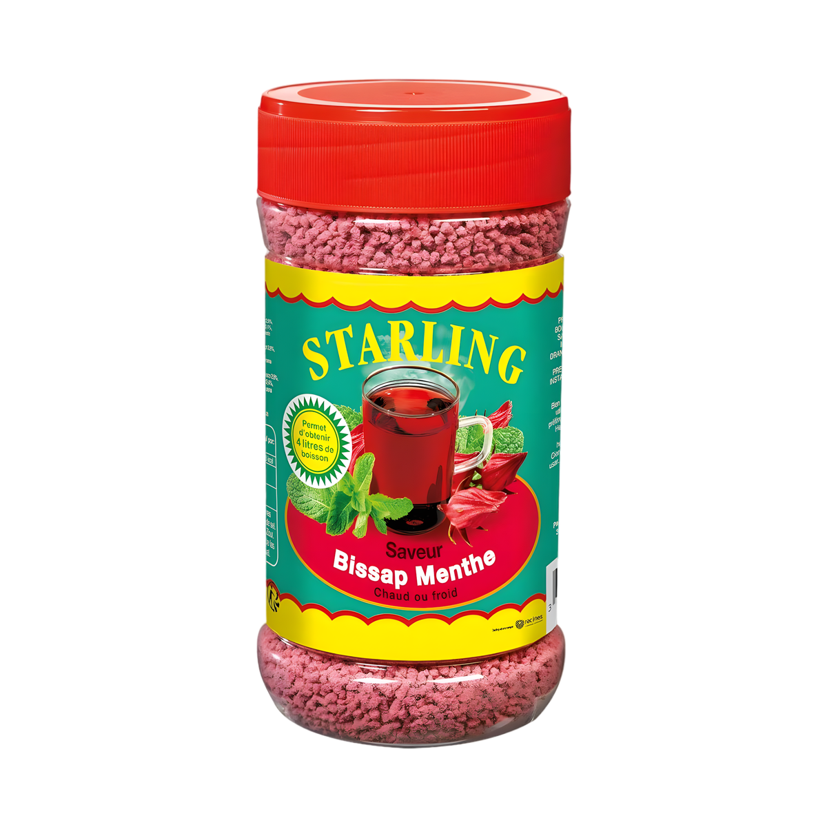 Thé inst bissap menthe STARLING