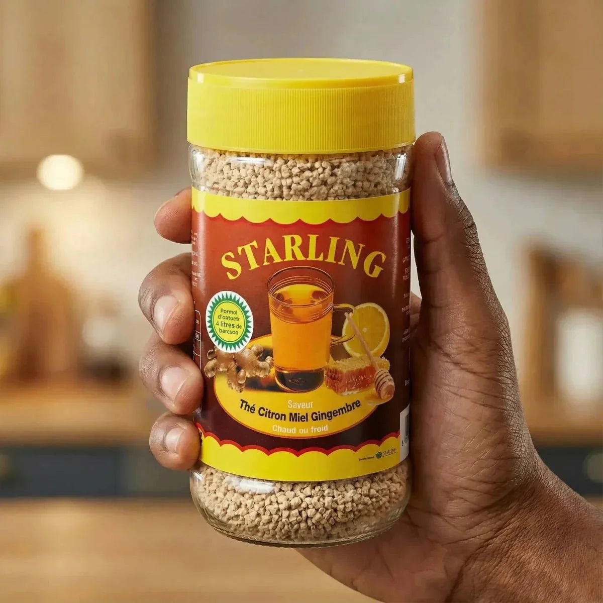 Instant thee honing citroen gember van STARLING.