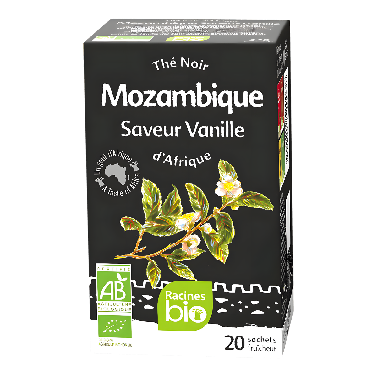 Thé noir à la vanille BIO RACINES