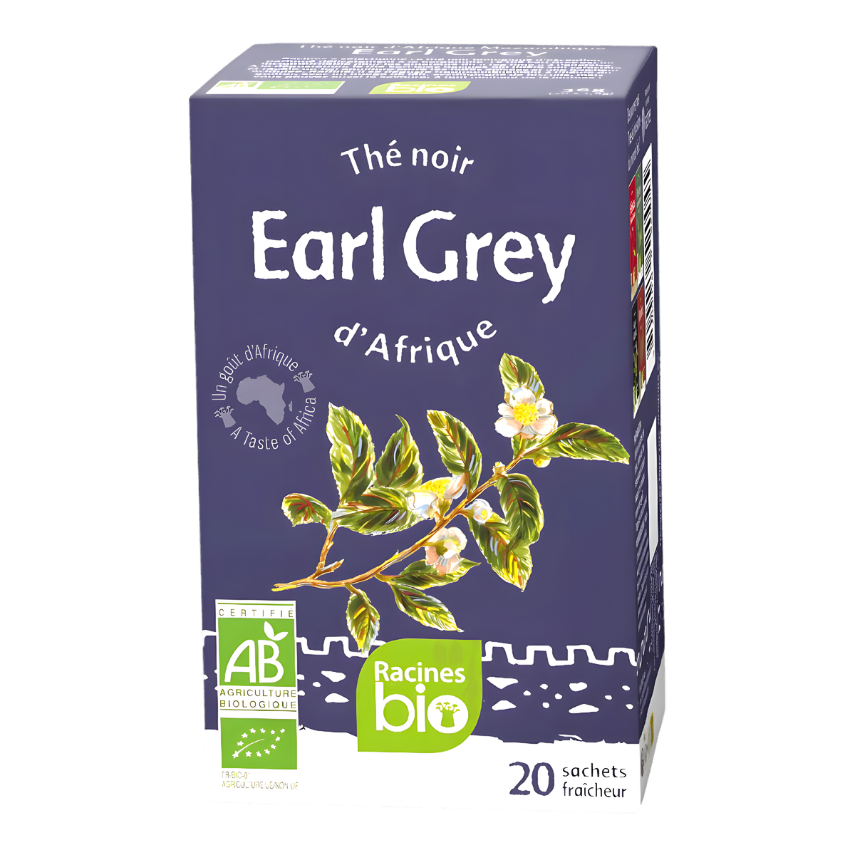 Thé noir earl grey BIO RACINES