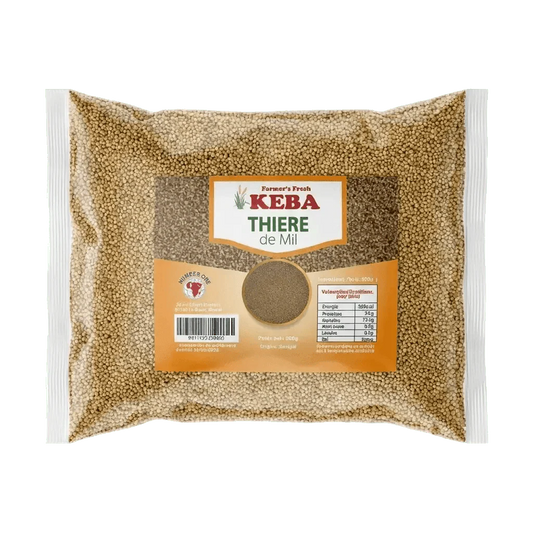 Hirse-Thiéré von KEBA, in transparentem Beutel.